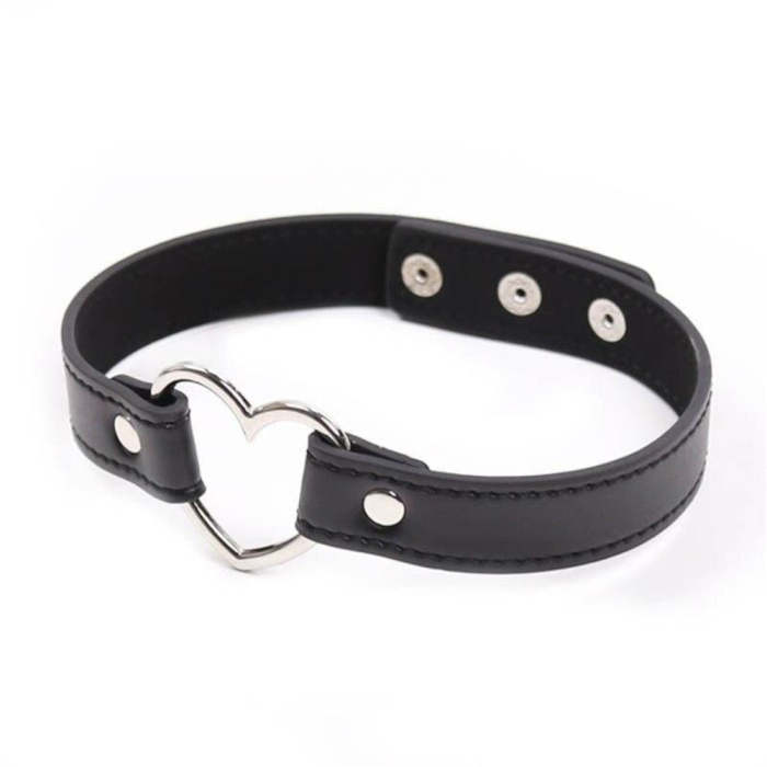Locked In Your Love Leather Collar