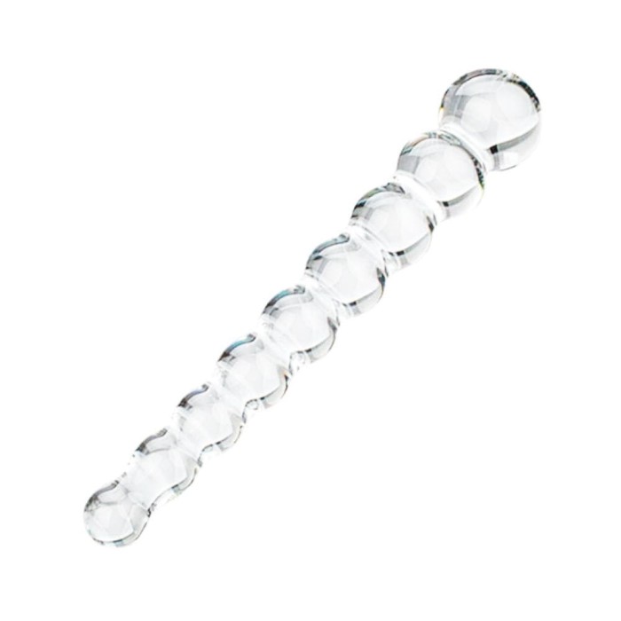 9  Glass Anal Beads Plug