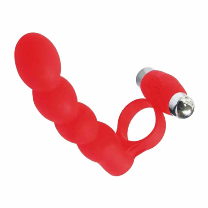4.9  Vibrating Silicone Butt Plug For Double Penetration