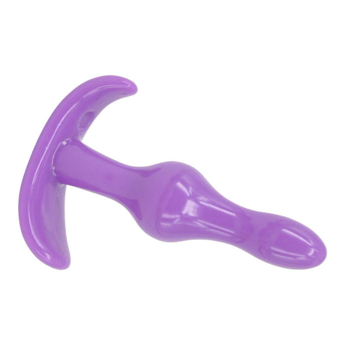 Purple Or Pink Silicone Anal Bead - 2 Or 3 Beads Available