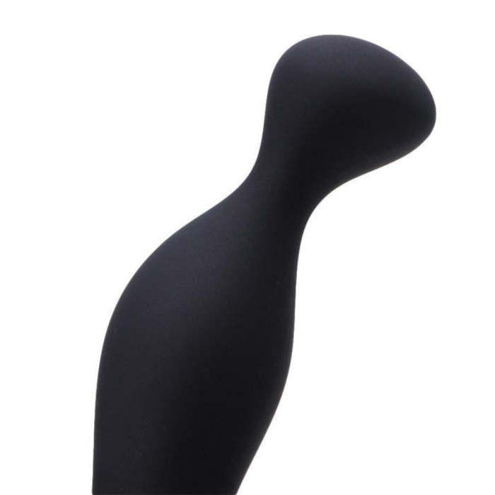 4  Silicone Prostate Massager With Two-Hole Cock Ring