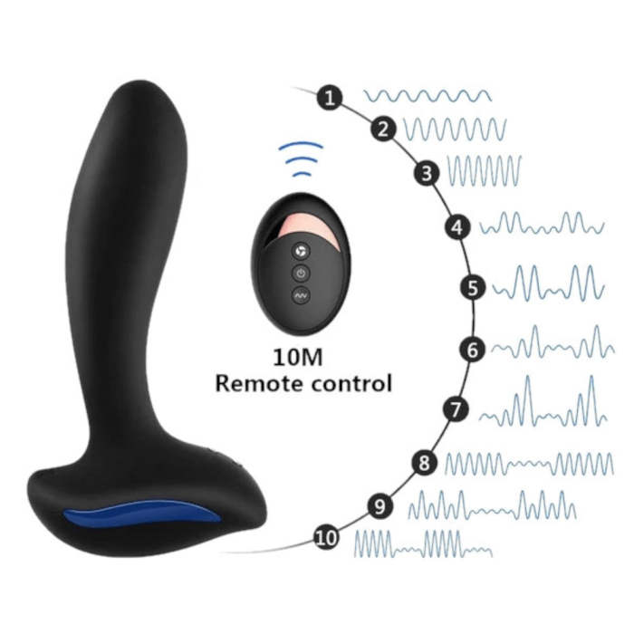 Smoking  Remote-Controlled Anal Vibrator