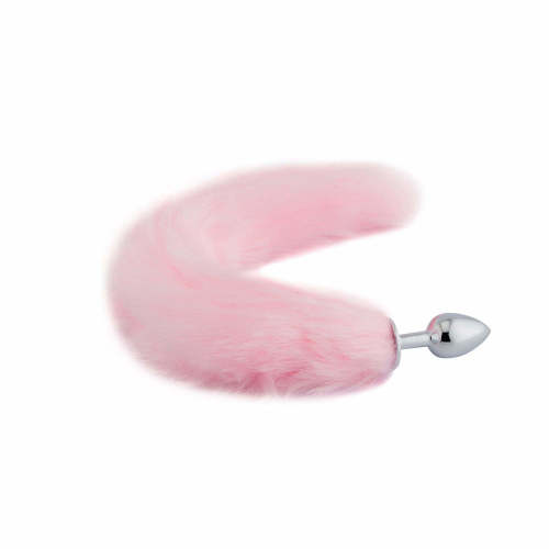 Fox Tail Plug, Pink 18 