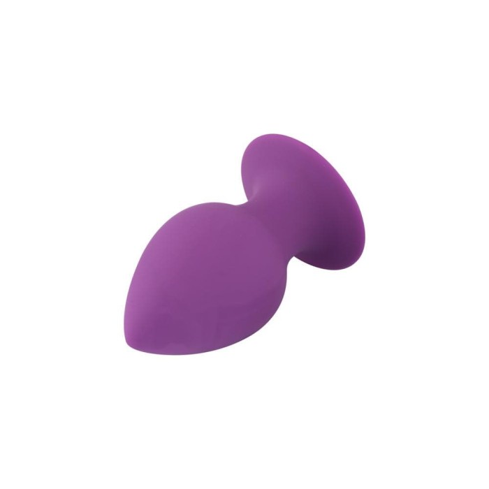 S/M/L Purple Silicone Butt Plug, 3Pcs Set