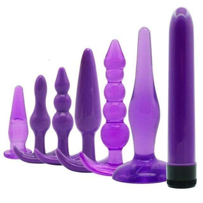 2 Colors Various Types Silicone Plugs Set