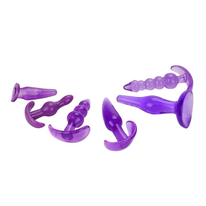 2 Colors Different Types Of Silicone Plugs Set
