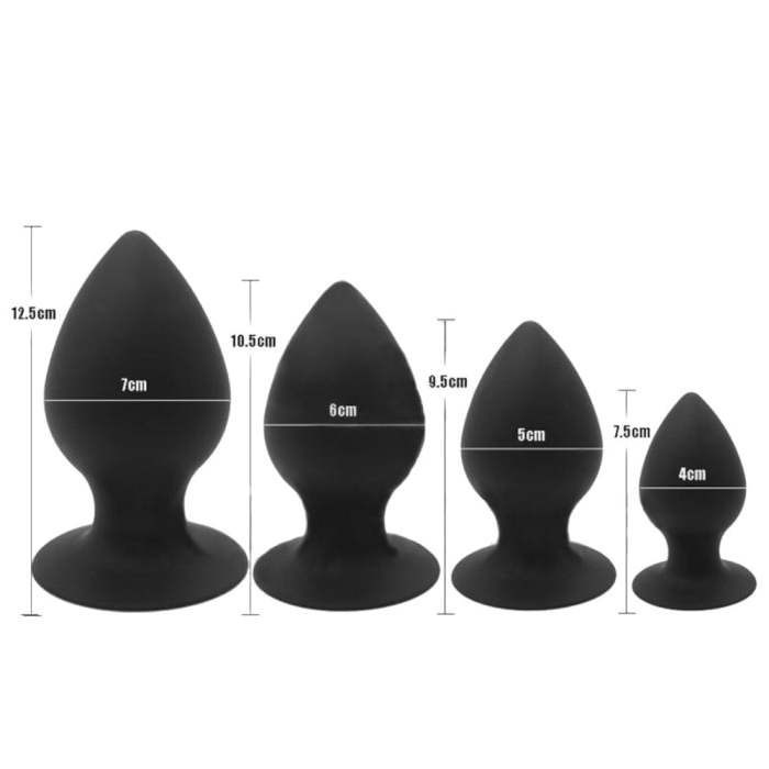 Silicone Plug Training - Four Sizes To Choose From