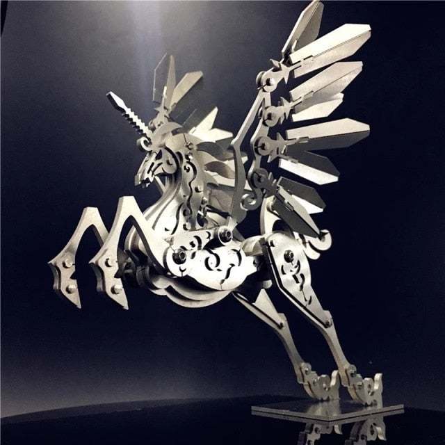 3D Metal Model Diy Assembled Scorpion King Puzzle Jigsaw Stainless Steel Detachable Model Puzzle