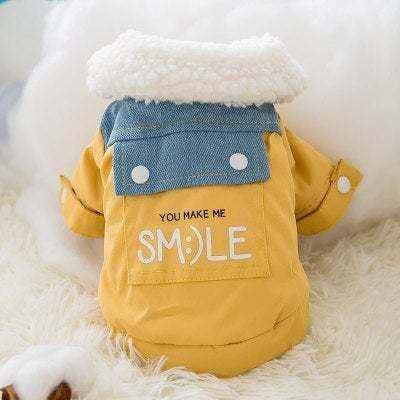 Jacket Dog Clothes Super Small Dogs Clothing Pet Outfits Cute Autumn Winter Cartoon Coat Thicker Chihuahua Boy Ropa Para Perro