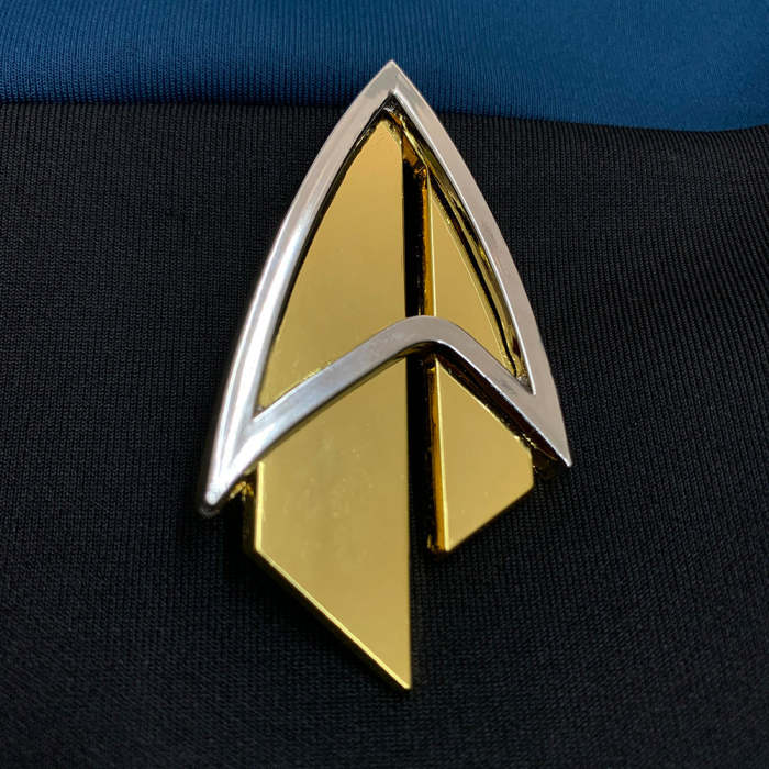 Star Trek Picard Admiral Jl Pin The Next Generation Communicator Pin Brooches Halloween Cosplay Props