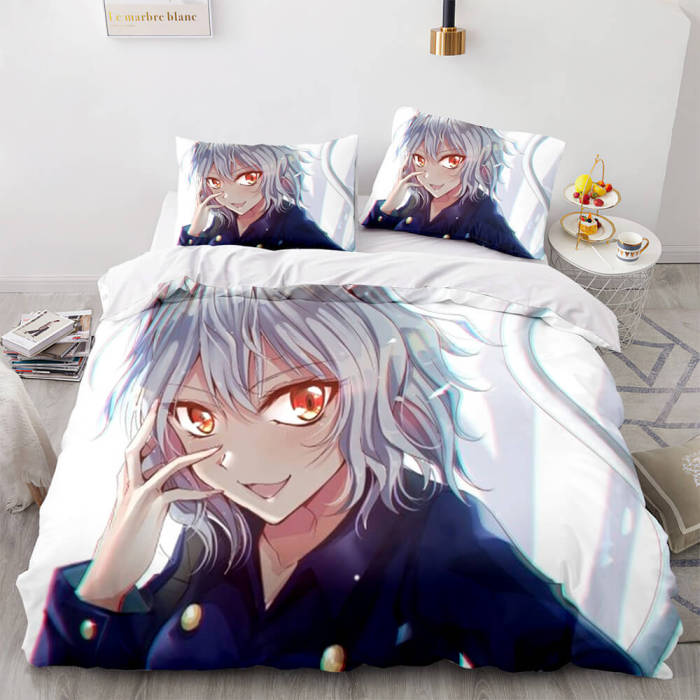 Japan Anime Hunter×Hunter Bedding Set Duvet Cover Bed Sheet Sets