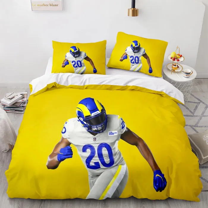 Rugby Balls Bedding Set Cosplay Duvet Cover Bed Sheet Sets