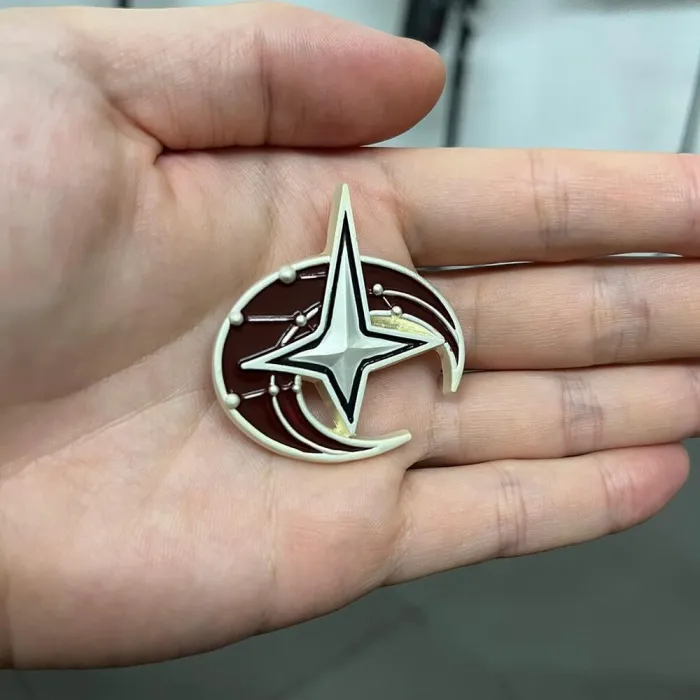 Star Trek Picard 2 Seven Of Nine Borg Magnet Cosplay Badge Halloween Props