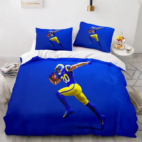 Rugby Balls Bedding Set Cosplay Duvet Cover Bed Sheet Sets