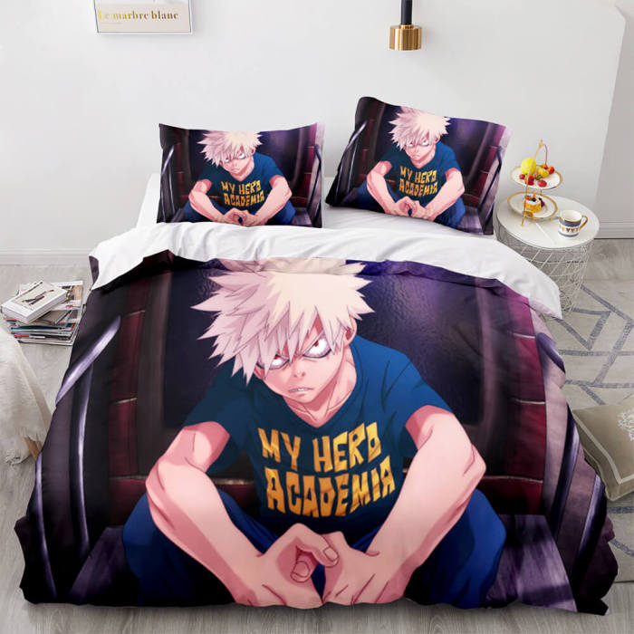 My Hero Academia Bedding Set Duvet Cover Bed Sheet Sets Without Filler