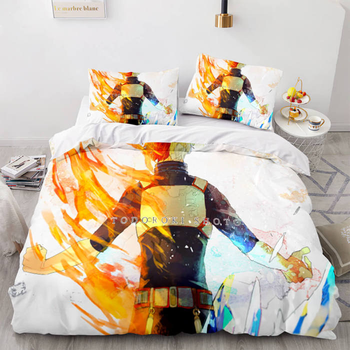My Hero Academia Bedding Set Cosplay Duvet Covers Bed Sheets Sets