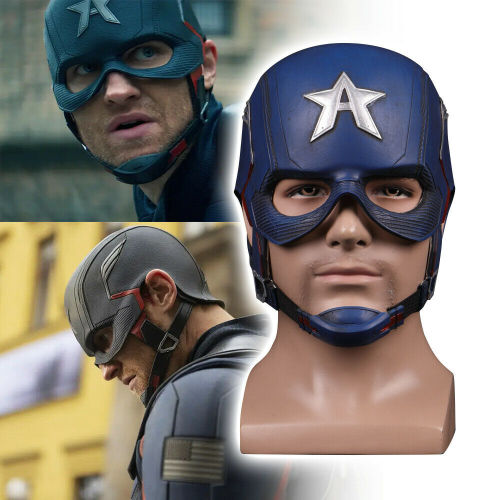 The Falcon Winter Soldier Captain America Helmet Superhero Helmet Props Latex