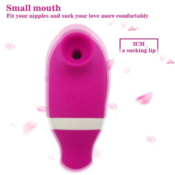 Sucking And Licking Pinky Vibrator