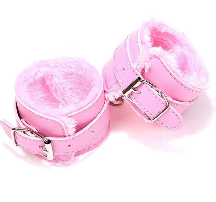 Pink Faux Furr Handcuffs