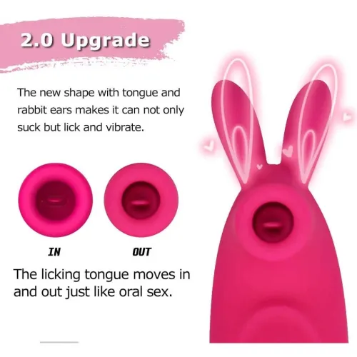 3 In 1 Rabbit Licker Vibrator