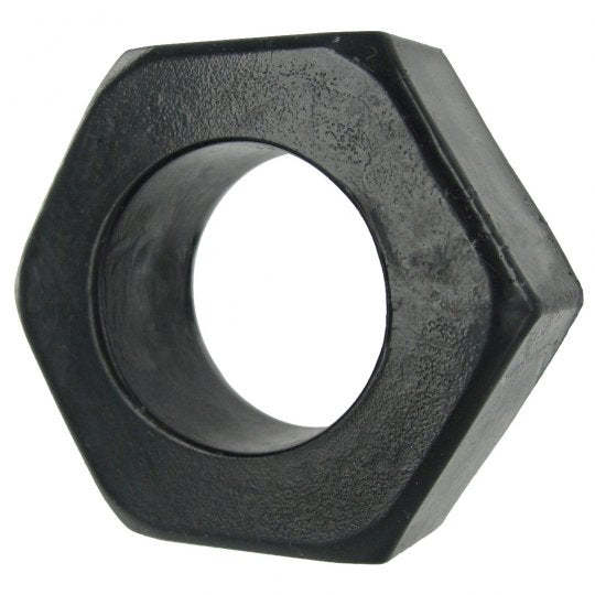Hexnut Cock Ring - Black