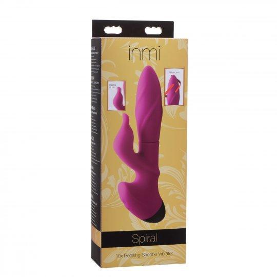 Spiral 10X Rotating Silicone Vibe