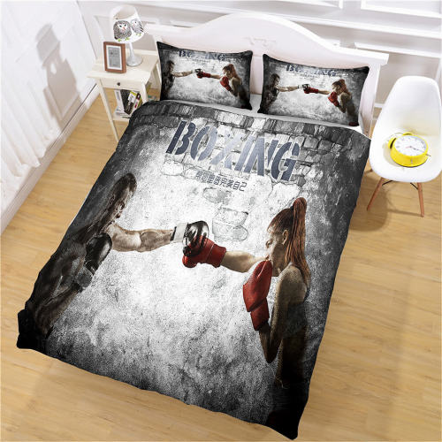 Boxing Bedding Set Cosplay Quilt Duvet Cover Bed Sheet Sets