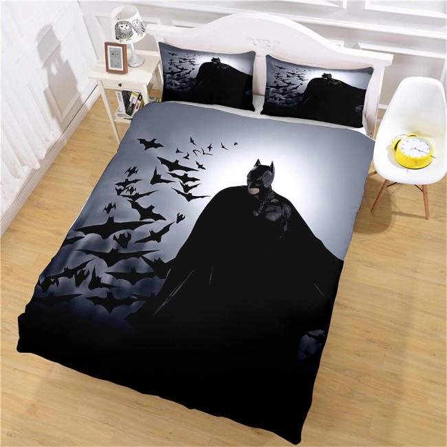 The Batman Bedding Set Quilt Cosplay Duvet Cover Bed Sheet Sets