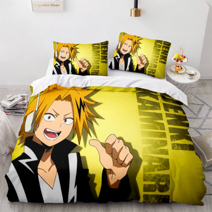 My Hero Academia 3 Piece Bedding Set Cosplay Duvet Cover Bed Sets