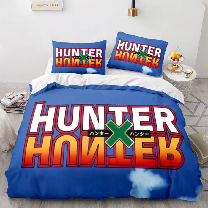 Hunter×Hunter Bedding Set Cosplay Duvet Cover Bed Sheet Sets