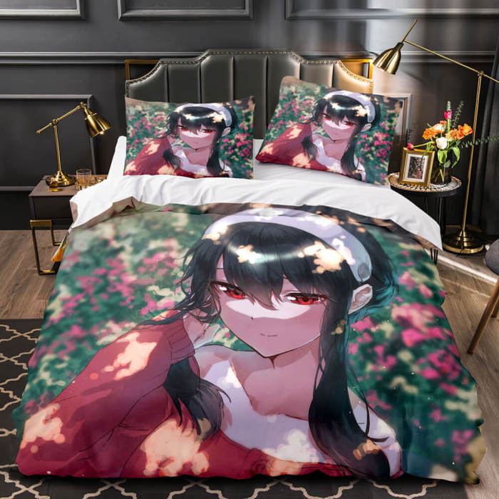 Spy×Family Bedding Set Quilt Duvet Cover Bed Sheet Sets Room Decoration