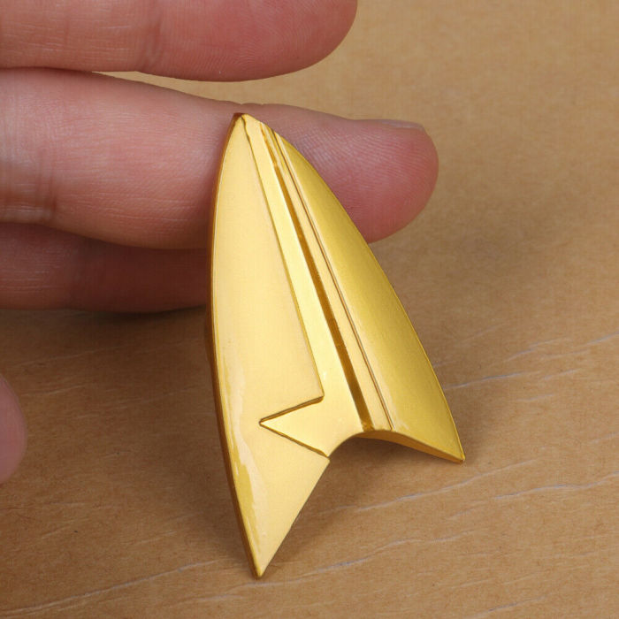 Star Trek Prodigy Captain Kathryn Jaay Magnet Badge Starfleet Pin Halloween Cosplay  Accessories