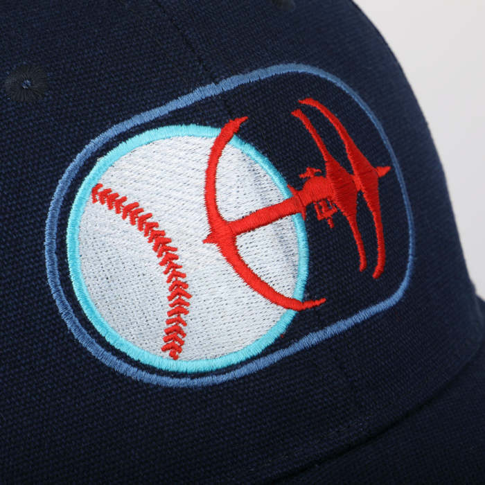 1:1 Star Trek Deep Space Nine Hat Rek Niners Logo Embroidery Baseball Cap Halloween Costumes Cosplay Props