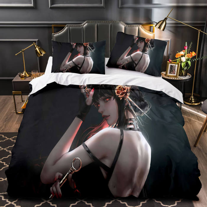 Spy×Family Bedding Set Quilt Duvet Covers Bed Sheet Sets
