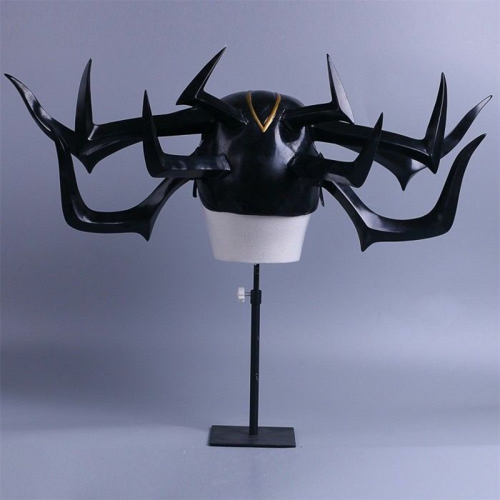 The Thor 3 Hela Mask  Cosplay Halloween Pvc Helmet Handmade Adult Unisex Prop
