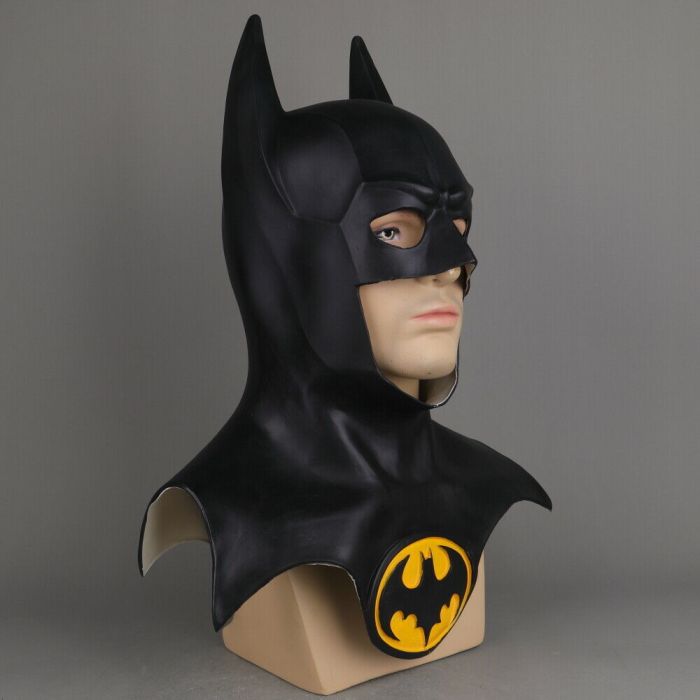 The Batman Full Head Mask Cosplay Superhero Bruce Wayne Mask Props  Version