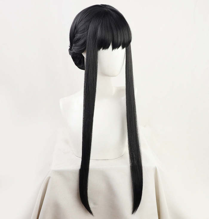 Spy×Family Yor Forger Black Cosplay Wig
