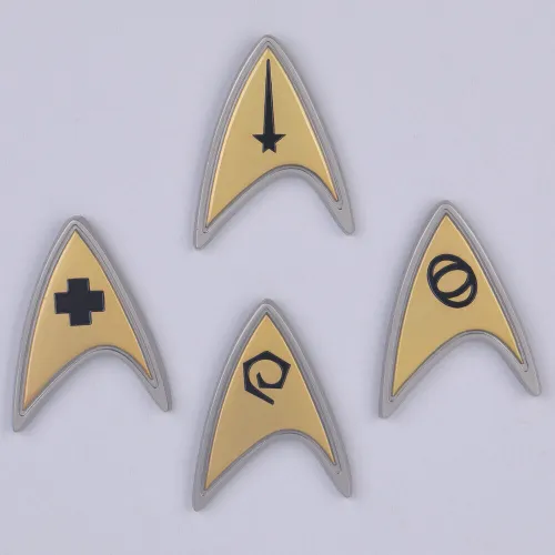 Star Trek Strange  Worlds Magnet Badges Commander Engineer Science Brooches Pins