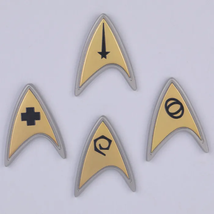 Star Trek Strange  Worlds Magnet Badges Commander Engineer Science Brooches Pins