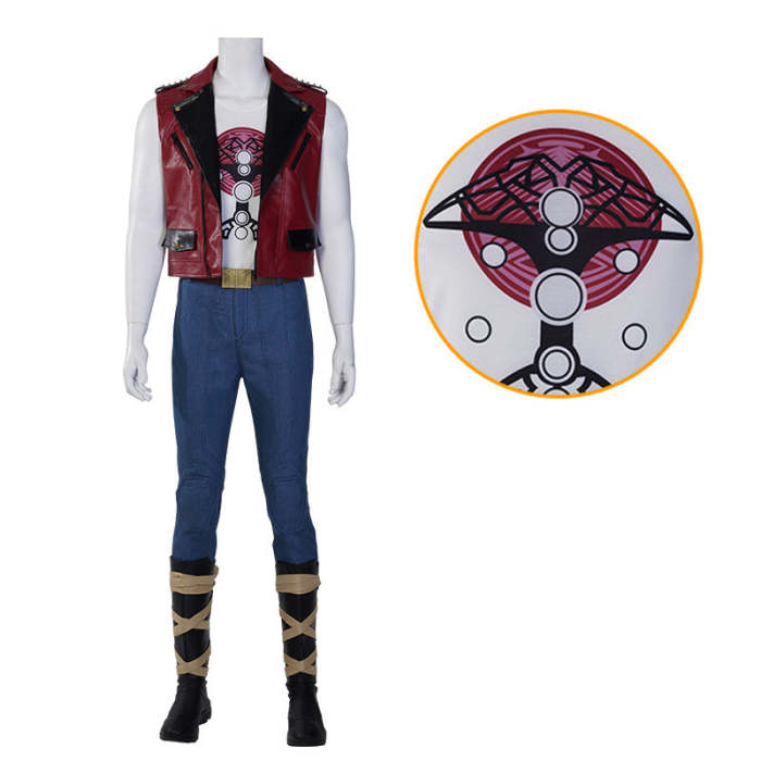 Thor  Cosplay Costume Thor Love And Thunder Sleeveless Outfits