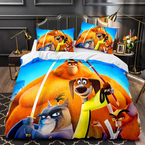 Paws Of Fury The Legend Of Hank Bedding Set Quilt Duvet
