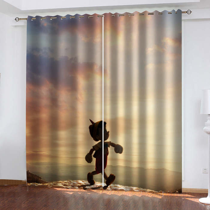 Pinocchio Curtains Blackout Window Drapes