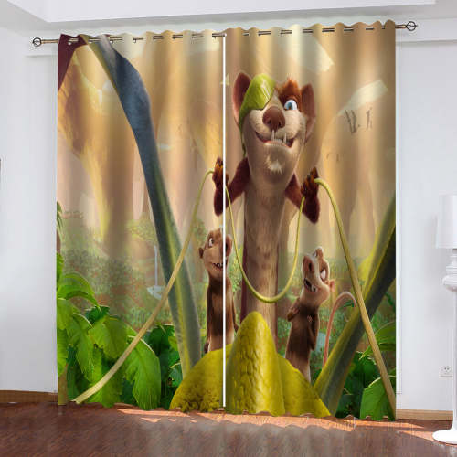 The Ice Age Adventures Of Buck Wild Curtains Cosplay Blackout Window Drapes