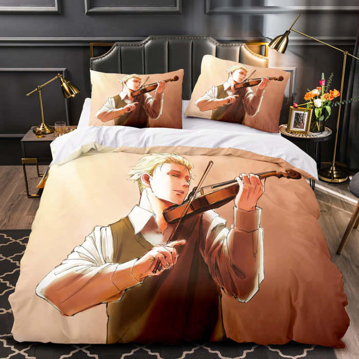Spy×Family Bedding Set Quilt Duvet Cover Bed Sheet Sets For Kids Present