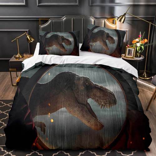 Jurassic World Dominion Bedding Set Quilt Cover
