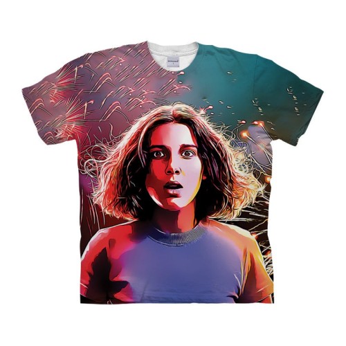 Stranger Things Eleven Print T-Shirt