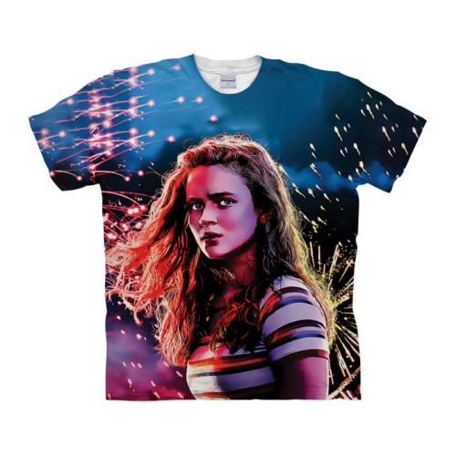 Stranger Things Max Print T-Shirt