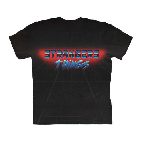 Stranger Things Black And Blue T-Shirt
