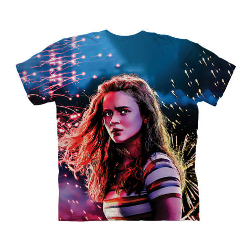 Stranger Things Max Print T-Shirt