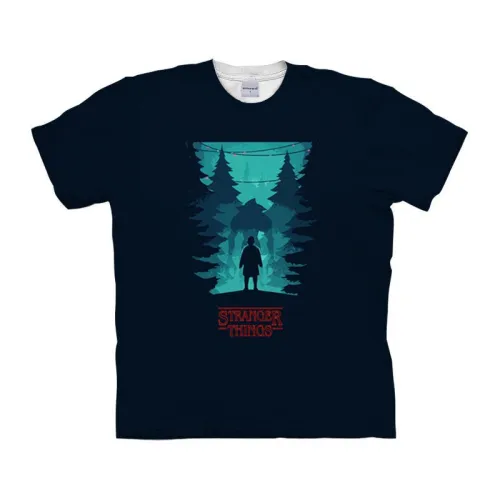 Stranger Things  Dark Blue T-Shirt